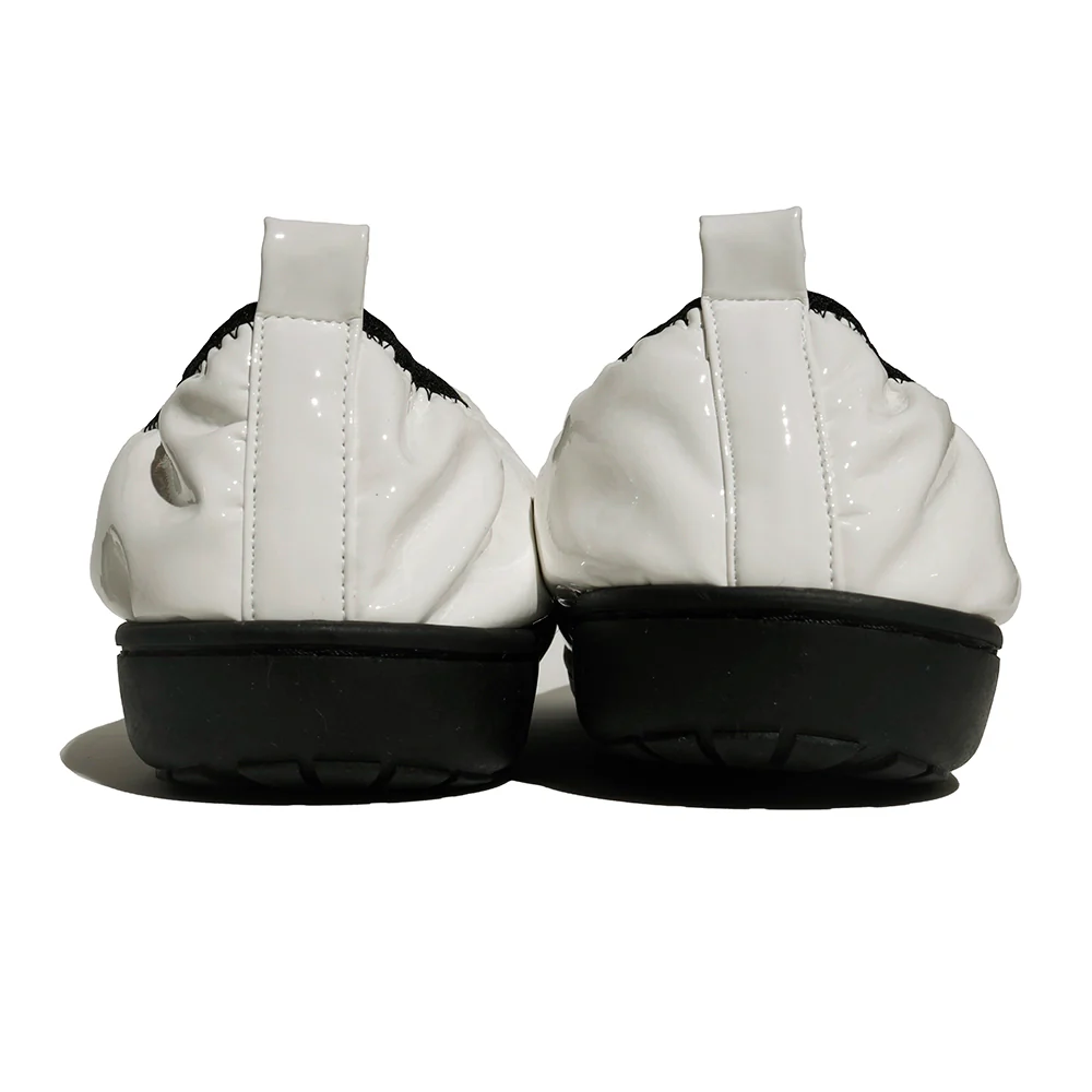 SUBU DOTS VAMP ENAMEL WHITE - Image 5